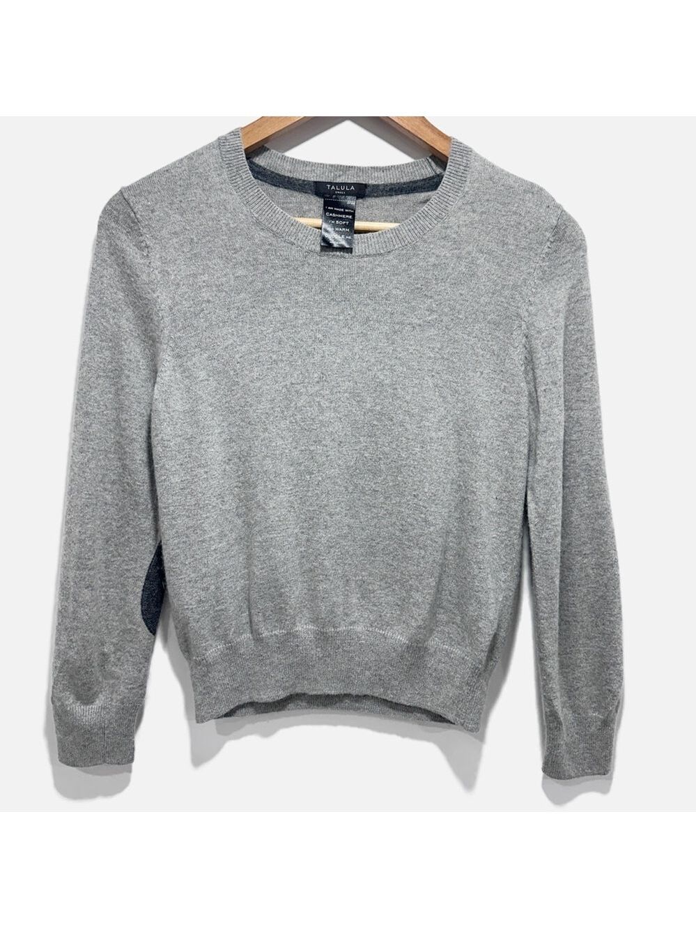 Artizia Talula Light Grey Crewneck Women’s Cashmere Blend Sweater size small